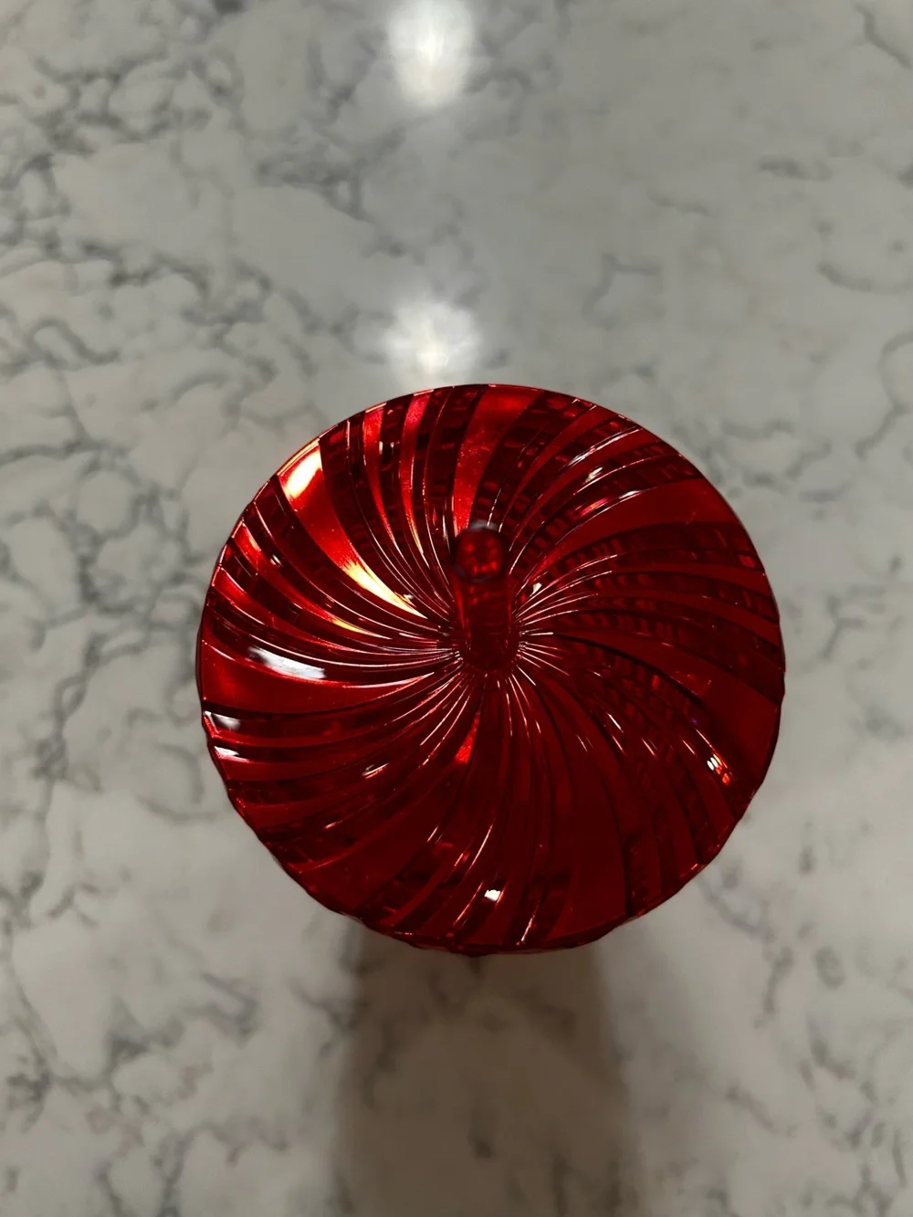 Starbucks red swirl
